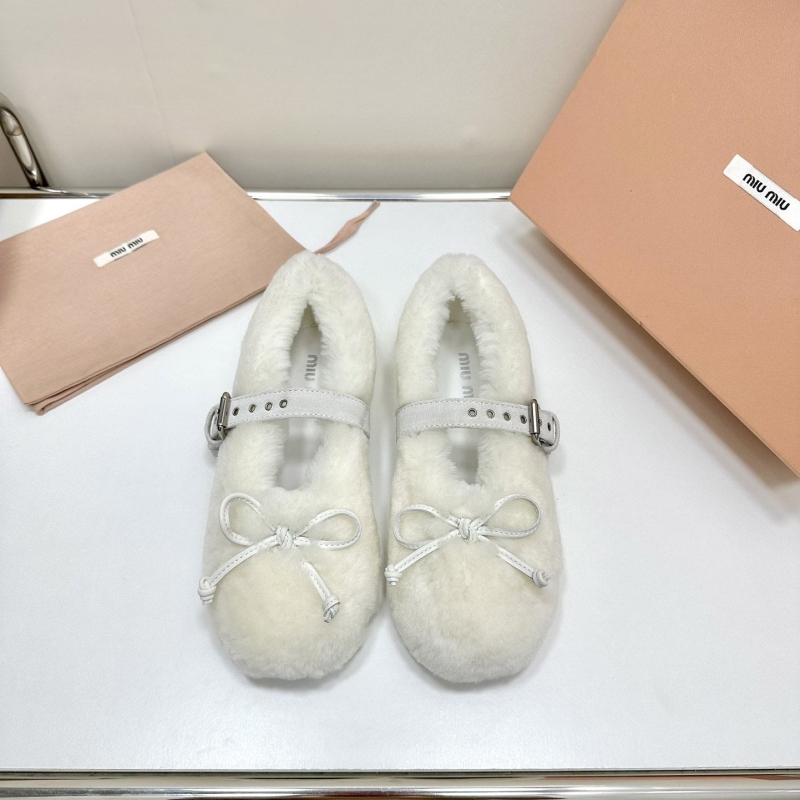 Miu Miu flat shoes